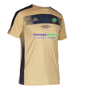 Gama Away Shirt (Without Back Number) Gold/Navy