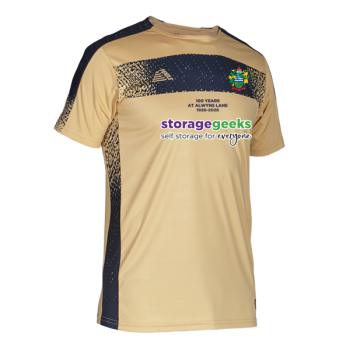 Gama Away Shirt (Without Back Number) Gold/Navy