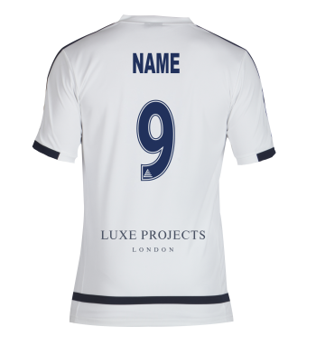 Southend United FA Cup Souvenir Shirt (Embroidered Badge) (With Back Number & Name) White/Navy