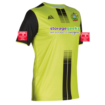 Replica Vigo Shirt (Embroidered Badge) (Without Back Number) Fluo Yellow/Black